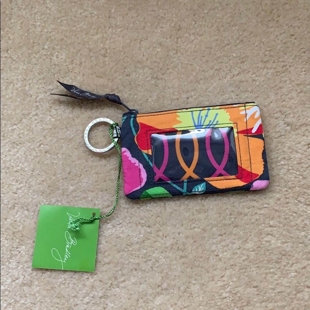 Vera Bradley NWT Zip ID case
